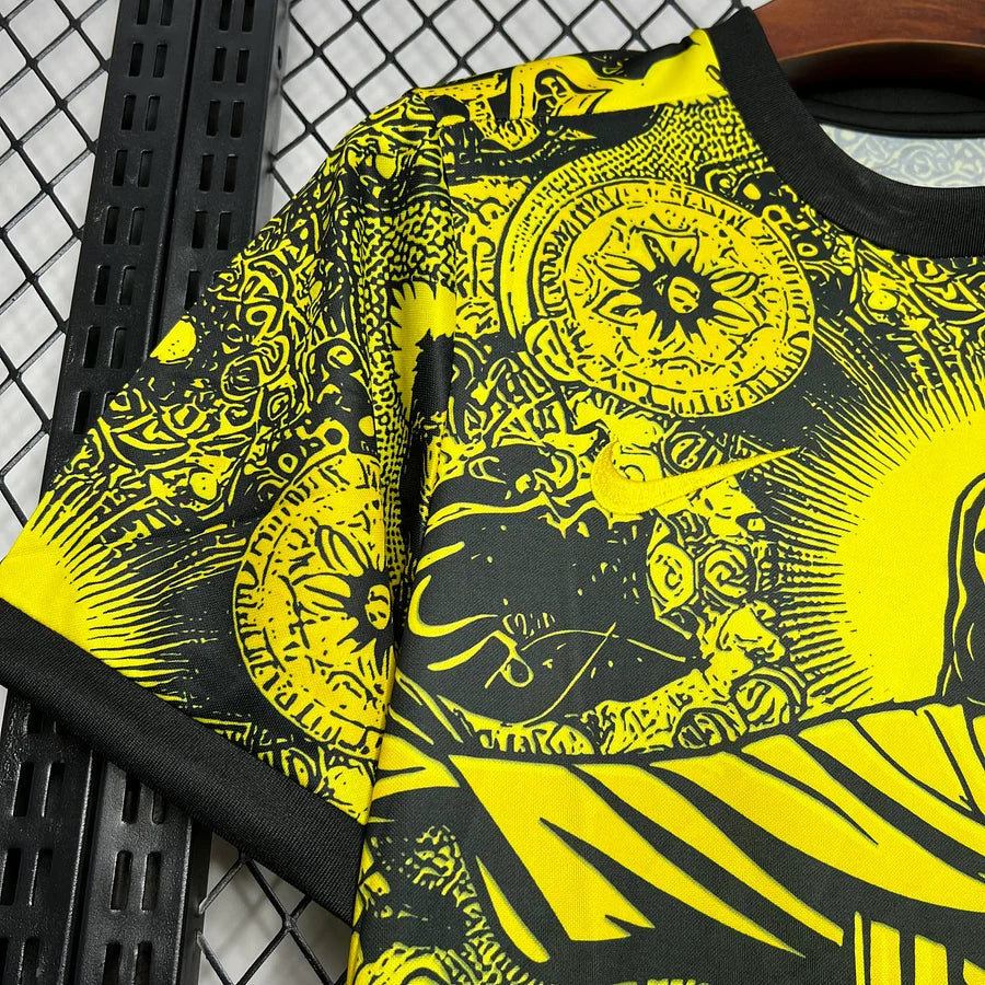 maillot-de-football-bresil-concept-jaune-saison-2024-2025 Brazil concept yellow soccer jersey season 2024 2025
