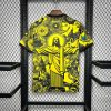 tenue-foot-bresil-jaune-design-concept-pour-supporter Brazil yellow soccer kit concept design for fans