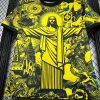 jersey-bresil-jaune-inspire-equipe-nationale-collection-2024-2025 Brazil yellow jersey inspired by national team collection 2024 2025