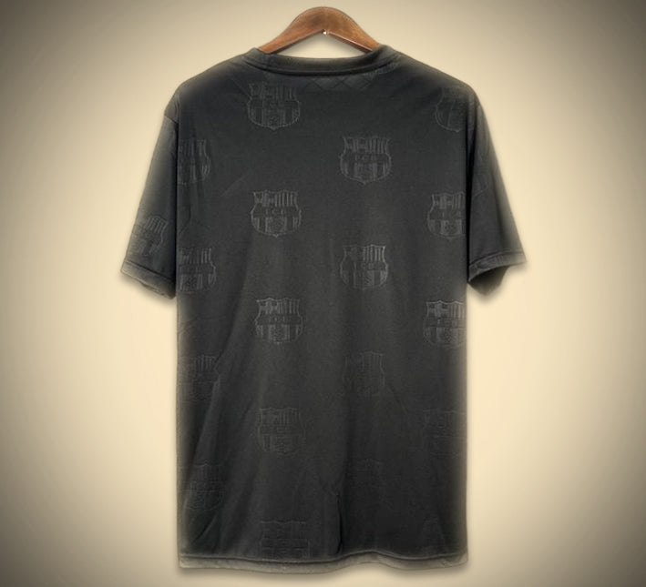 FC Barcelona fan kit black soccer jersey concept style 2526