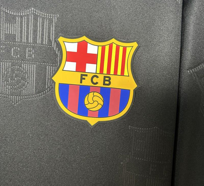 FC Barcelona black soccer jersey concept collection season 2526