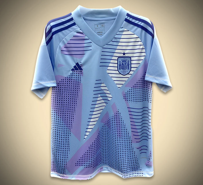 maillot-gardien-espagne-bleu-2024 Spain Goalkeeper Blue Jersey 2024