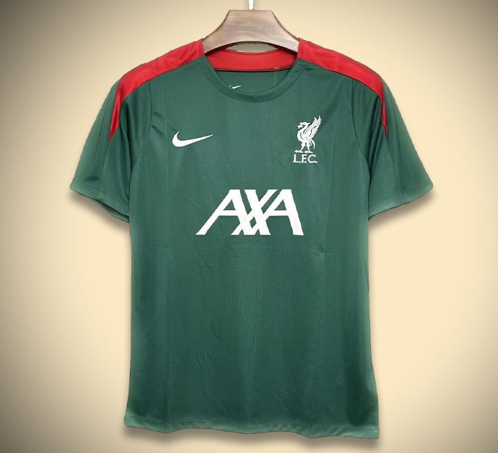 Liverpool Green Training Jersey 2425