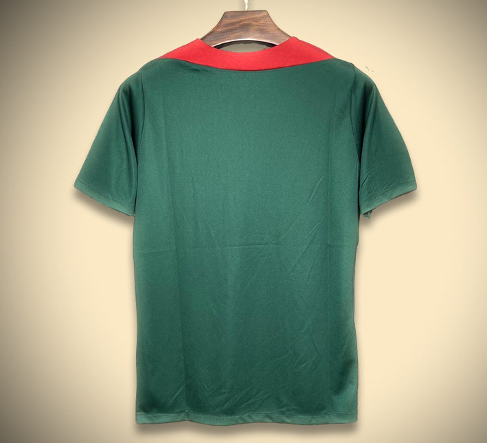 Green Liverpool training jersey season 2425