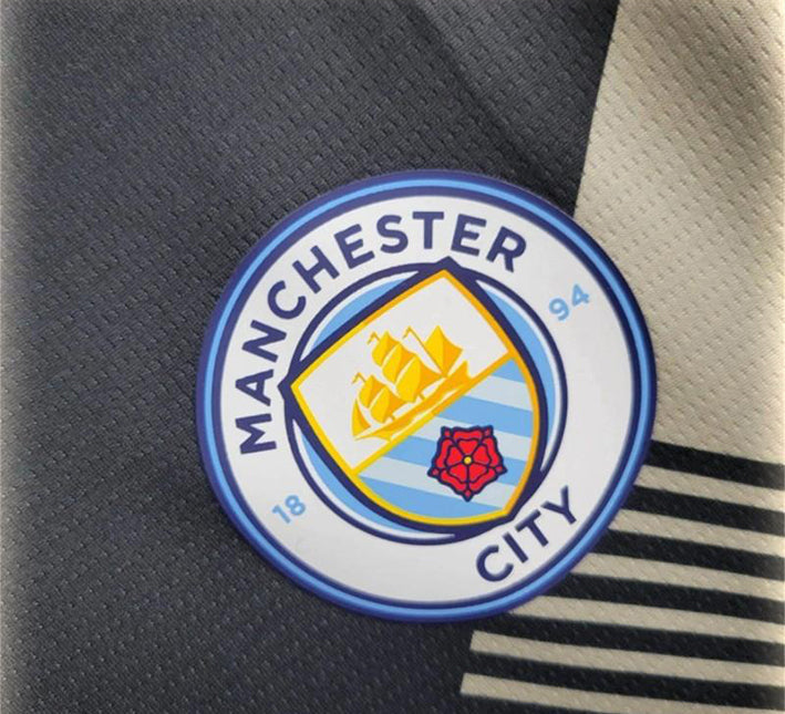 Manchester City soccer jersey modern style
