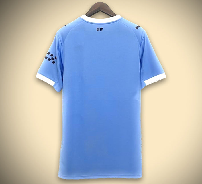 maillot-domicile-manchester-city-saison-2025-2026-tenue-officielle Manchester City home jersey season 2025 2026 official kit
