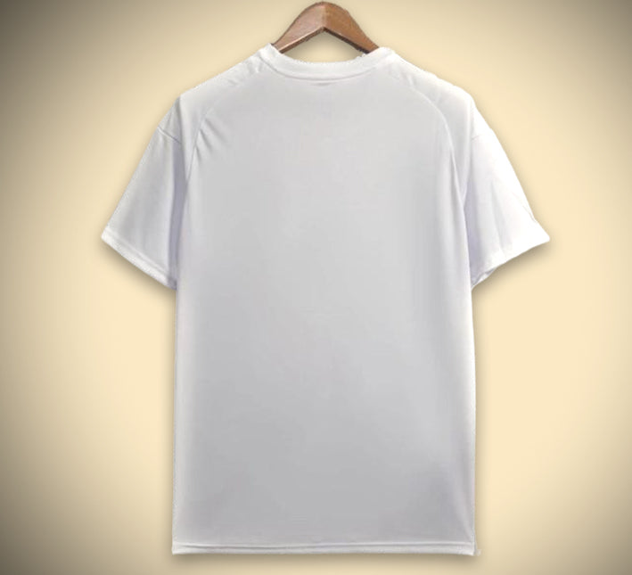 Real Madrid soccer jersey white dragon pattern concept limited edition