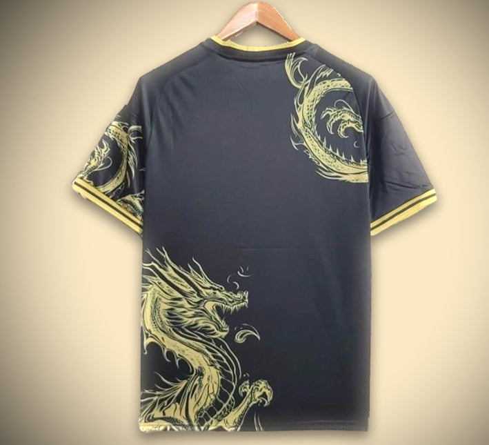 jersey-supporter-real-madrid-style-concept-avec-dragon-dore Real Madrid fan jersey concept style with golden dragon