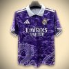 Real Madrid concept soccer jersey purple dragon edition season 2526