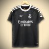 Real Madrid Goalkeeper Jersey Black Edition 2025-2026 front view