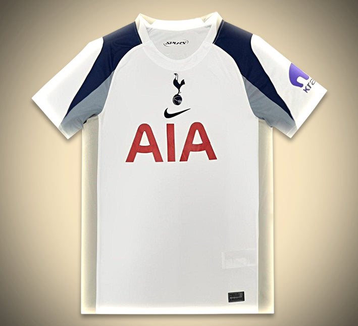 Tottenham Home 2025-2026 Soccer Jersey Front View