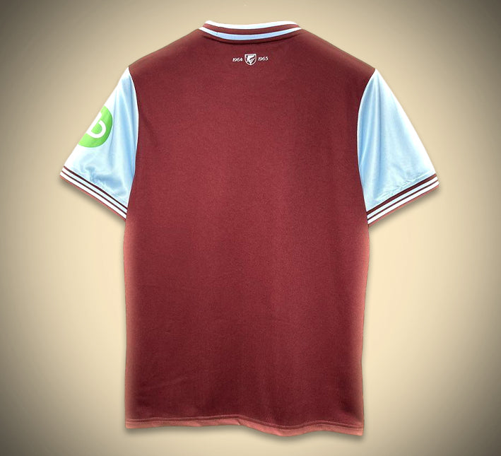 West Ham Home 2024-2025 Soccer Jersey Side View