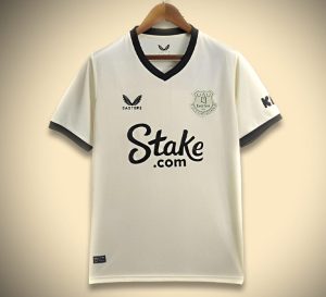 Everton Away White Jersey 2425
