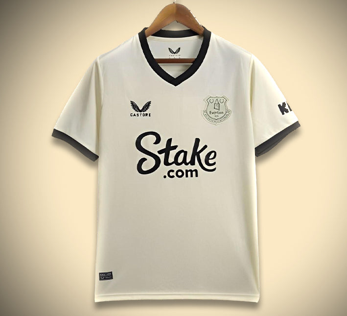 Everton Away White Jersey 2425