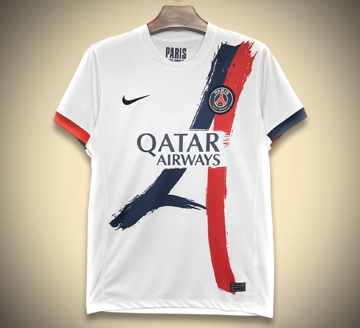 Paris Saint-Germain Away Jersey White Edition 2024-2025 front view