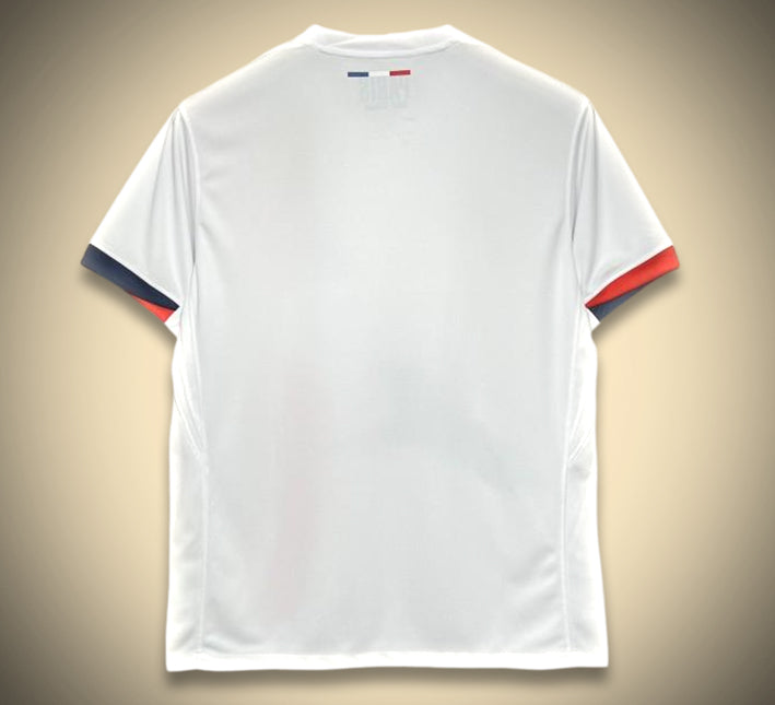 Paris Saint-Germain Away Jersey White Edition 2024-2025 back view