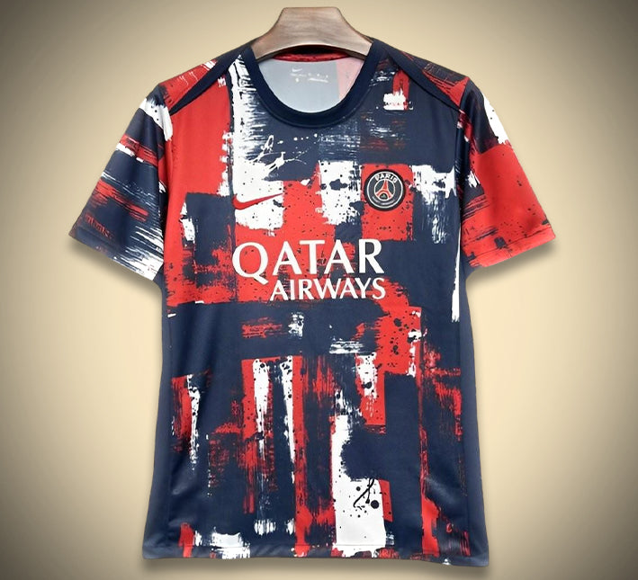 Paris Saint-Germain Pre-Match Jersey 2024-2025 front view