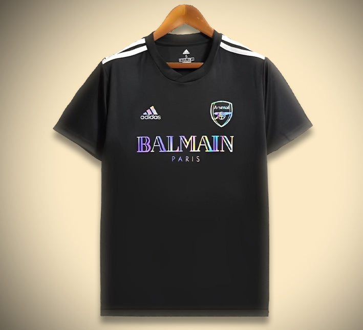 Arsenal jersey concept Balmain collection luxury style for soccer fans