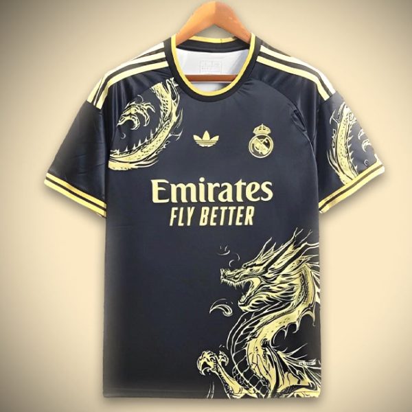 Concept Jerseys Real Madrid Dragon Gold Edition 2024-2025