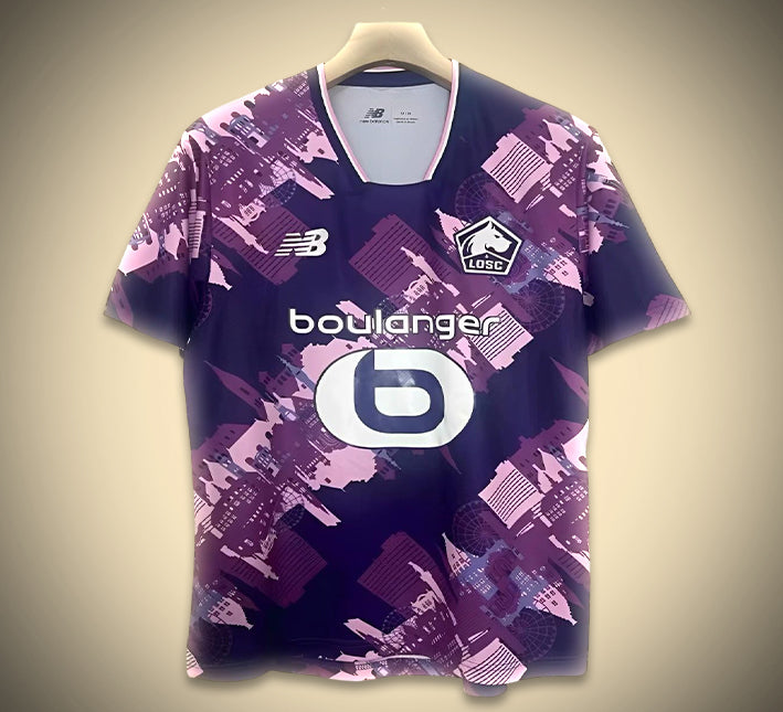 Official LOSC Lille away jersey 2025-2026 season soccer kit