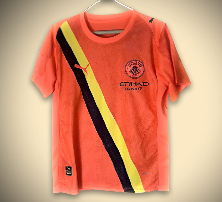 Manchester City Third Orange Jersey 2526