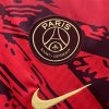 Red concept Paris Saint Germain jersey 2024 2025 season