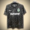 Maillot_Sporting_CP_Gardien_Noir_24_25-1.jpg Sporting CP Goalkeeper Black 2024-2025 Soccer Jersey Front View