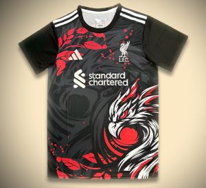 Liverpool concept soccer jersey black edition 2024 2025