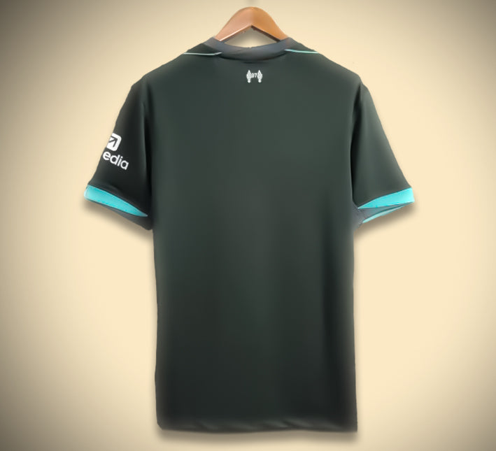 Liverpool away jersey season two thousand twenty four two thousand twenty five
