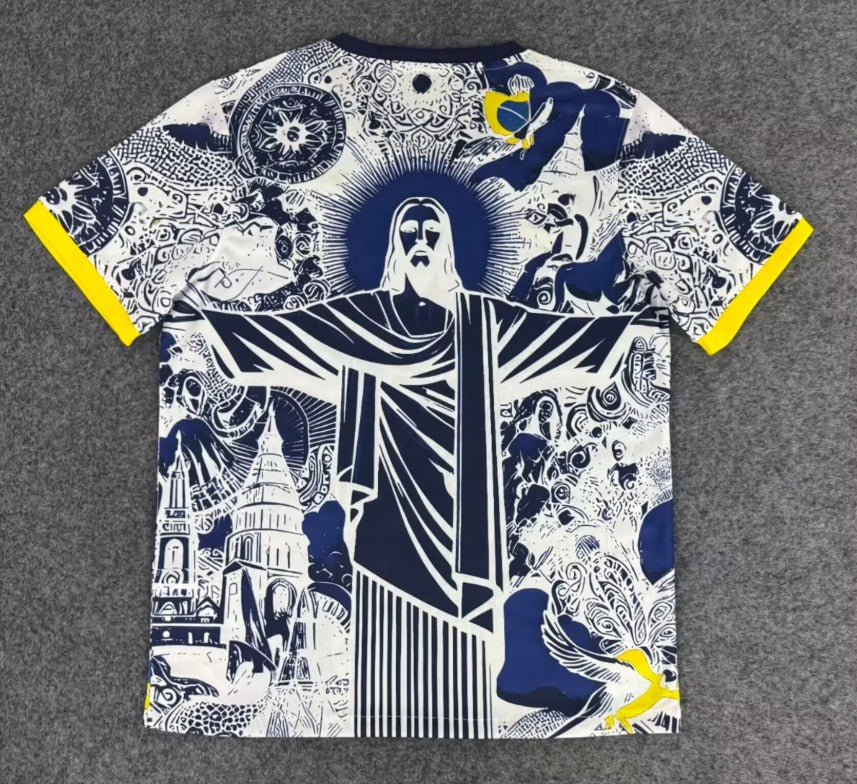 Brazilian design soccer jersey 20252026