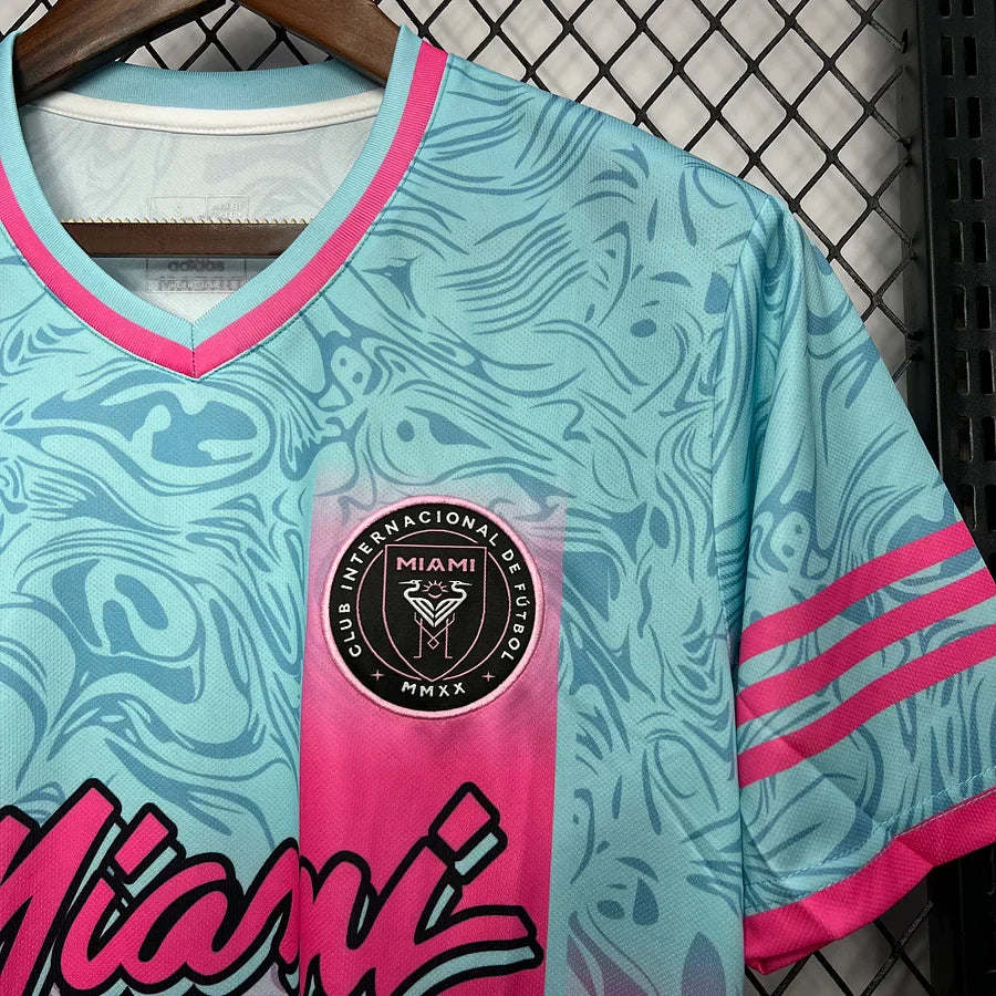 Inter Miami concept jersey 2024 2025 season pink black with club logo
