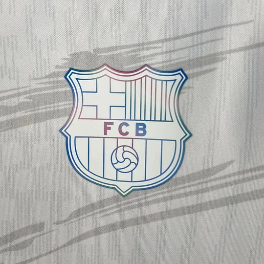 FC Barcelona white concept jersey 2025 2026 season soccer kit