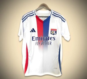 maillotOLdomicile-1.jpg Olympique Lyonnais Home 2024-2025 soccer jersey front view