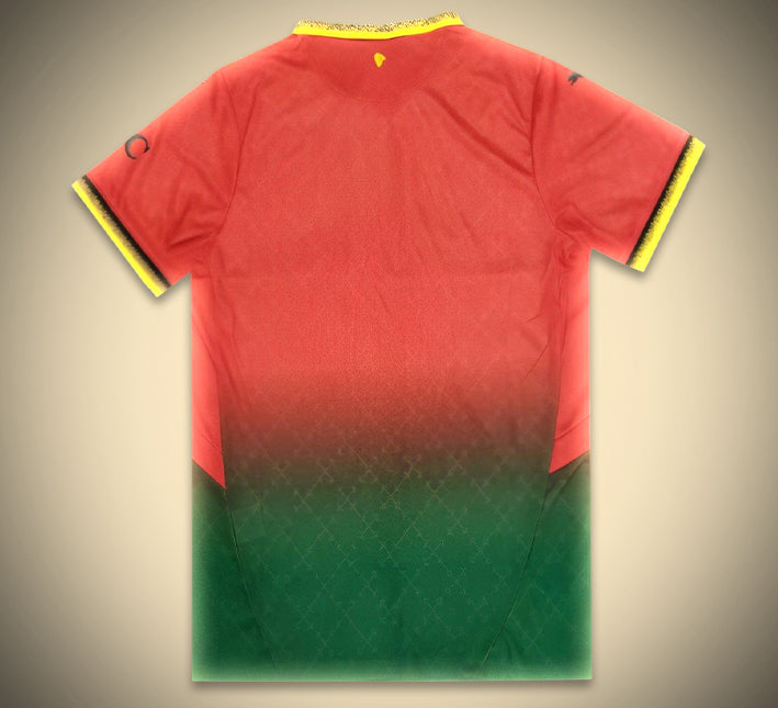 Concept AC Milan red Off White edition jersey season 2526 streetwear style