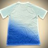Concept soccer jersey Algeria blue gradient edition 2024 2025 season