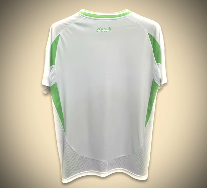 Algeria national team home jersey season 2024 2025 green and white