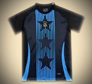 Argentina Pre-Match Jersey 2024 blue and white for soccer training