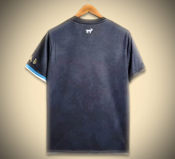 concept soccer jersey Argentina Stussy edition 2024 season blue and white