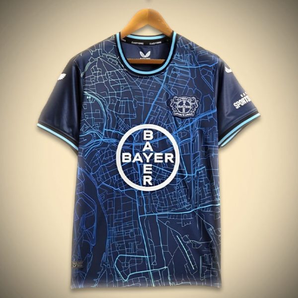 Concept Jerseys Bayer 04 Leverkusen Blue Edition 2024-2025