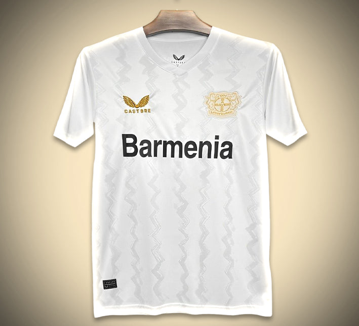Bayer Leverkusen Away Jersey Gold Color 2024-2025 Season