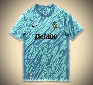 Sporting CP Goalkeeper Jersey 2024-2025 front view