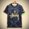 Concept Jerseys Brazil Stussy edition soccer jersey season 2024 2025 streetwear style
