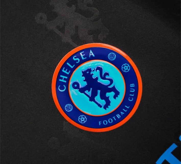Chelsea soccer t-shirt concept style black color season 2425