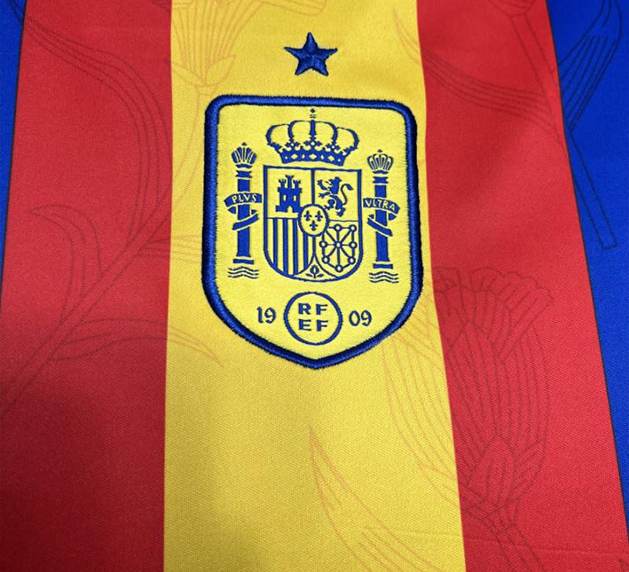 Spain Pre-Match Jersey Euro 2024 side view
