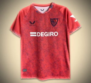 maillot-fc-seville-exterieur-rouge-2425 FC Sevilla Red Away Jersey 2425