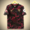 FC Sevilla Black Away Jersey 2024 2025 Season Official Soccer Kit