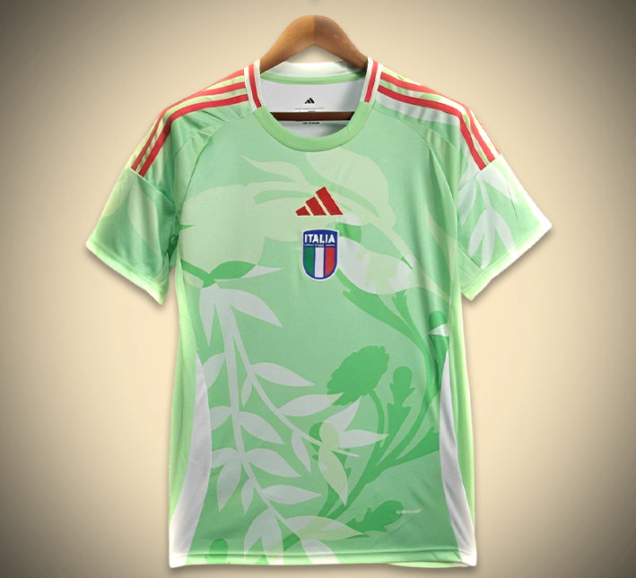 maillot-italie-exterieur-vert-2425 Italy Away Green Jersey 2425