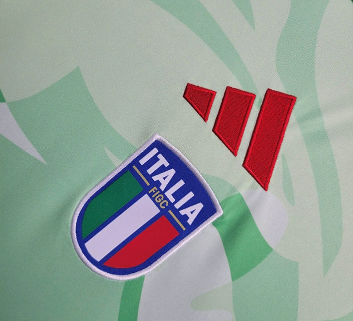 maillot-exterieur-couleur-verte-italie-saison-2425 green away jersey Italy season 2425