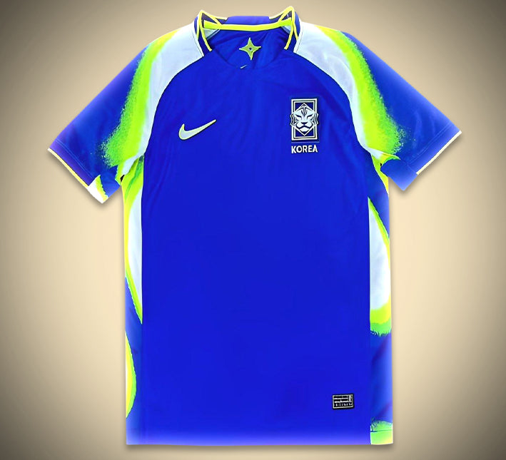 South Korea away soccer jersey season 2025 official red kit