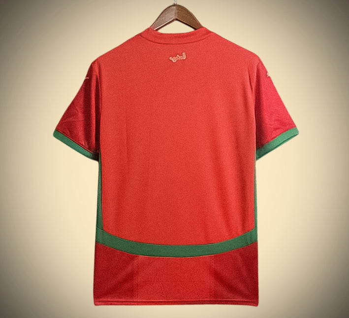 maillot-de-football-domicile-maroc-2425 Morocco home soccer jersey 2425